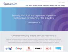 Tablet Screenshot of globalreachtech.com